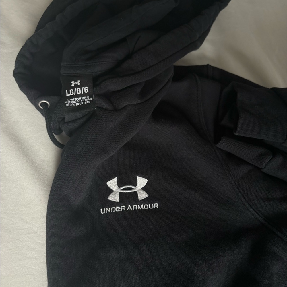 Under Armour Performance Pullover with Silver Logo - image 2